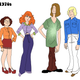 Illustration for article titled Heres How the Scooby Doo Crew Wouldve Dressed Through the 20th Century